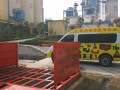 中联水泥安装韩强工程洗车机
